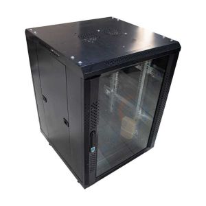 4 Wheels Server Rack Cabinet With Cable Management And Fan Assisted