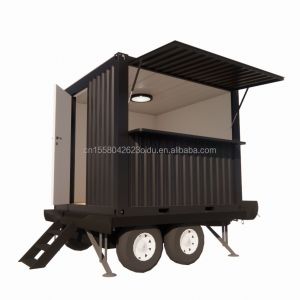 Folding Container 10ft Pop-up Mobile Home Trailer for Modern Tiny Custom Prefab