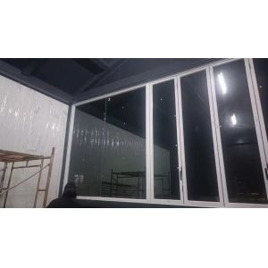 EcoBreath Sustainable Folding Window with Built-in Air Purifying Moss Panels for