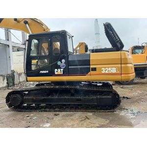 25ton Used Hydraulic Crawler Digger Moving Secondhand Cat 325BL Excavator