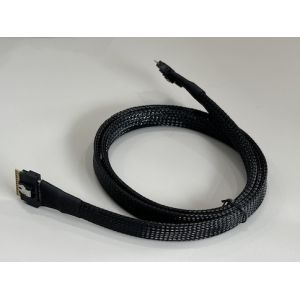 SFF-8654 8i to SFF-8654 8i High-Speed Mini SAS HD Connector Cable, 1.0 m 32AWG