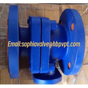 DIN3357 PN16 cast iron 2-pc ball valve