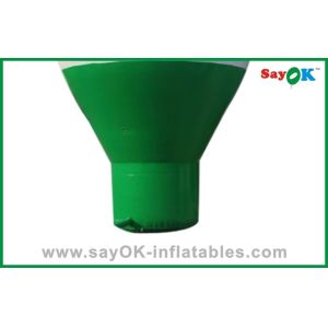 White And Green Large Inflatable Balloon , Inflatable Advertising balloon