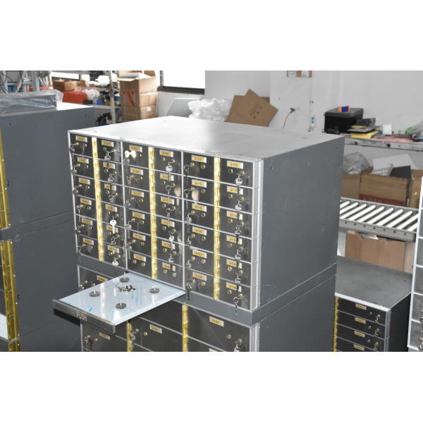 2inch Width 5inch Height Self Deposit Box With External Golden Hinge