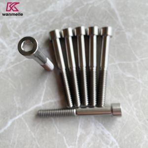 Gr2 Gr5 Ti6al4v UNF UNC Thread Titanium Bolts With High Corrosion Resistance