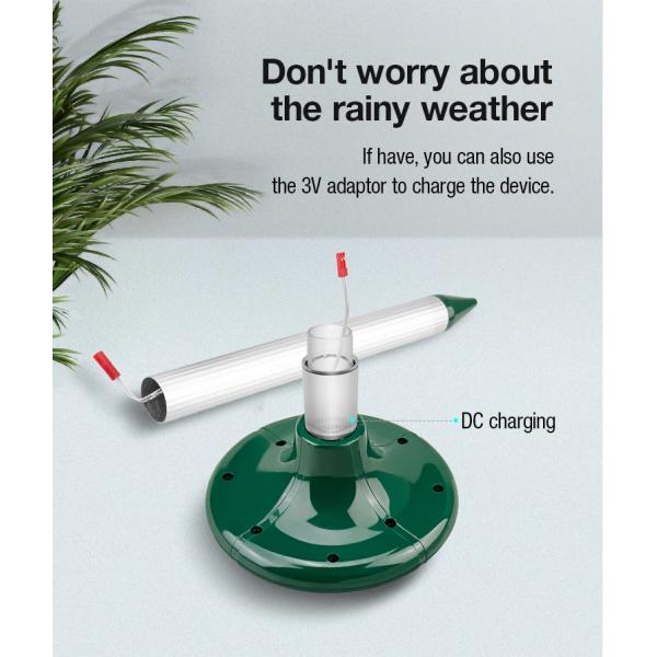 Effective Outdoor Rodent Control with Stocked Solar Mice Repeller from Professional