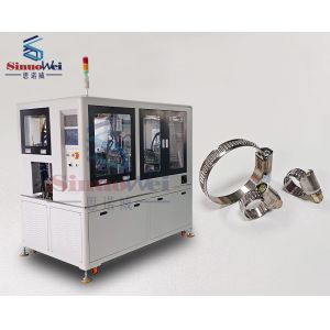 China Worm Gear German Hose Clamp Assembly Machine Hose Clamp Manufacturing 5000mm on sale