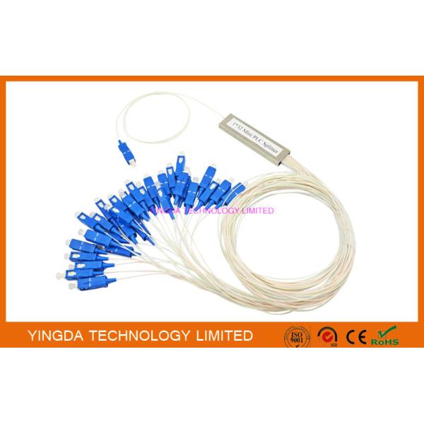 Quality GPON 1/32 Mini Optical Fiber Splitter Planar Lightwave Circuit for sale