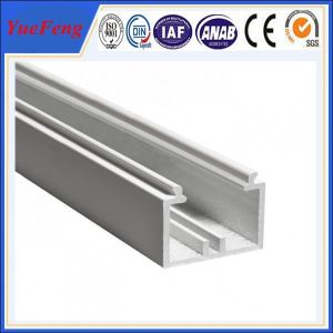 China YueFeng china factory white powder coated aluminium channel price per kg on sale