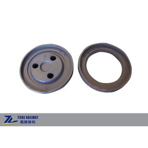 AAR Approved Railway Bogie Axle Bearing End Cover Cap Back Ring
