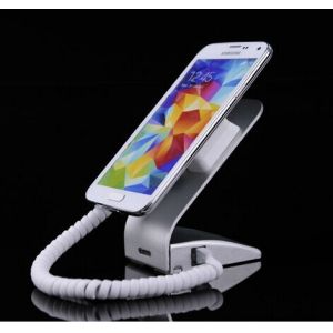 COMER remote control alarm charging security display system for hand phone stand