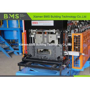 24 Roller Stations CZ Purlin Roll Forming Machine Cr12 With Quenched Treatment