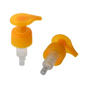 Large Dose 28/410 Daily Use Lotion Pump Dispenser With Stripes And Left Right