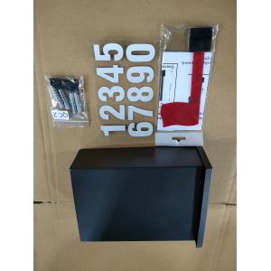 Customized Logo Print Outdoor Wall Mounted Mail Box with Large Capacity Mailbox