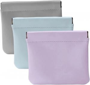 Wholesale Waterproof Leather Lightweight Bag Pocket Cosmetic Bag Squeeze Pocket from china suppliers