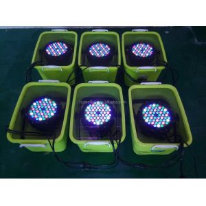 Professional 3in1 Waterproof LED Par Light 54 * 3w For Stage Party Dj Bar