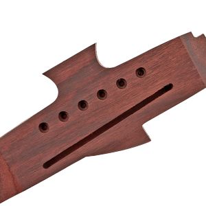 Professional Brass 6 String Guitar Bridge Plate Replacement Burlywood Color