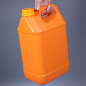 Chemical Plastic Jerry Can 1L-10L Orange White Black Translucent High Density