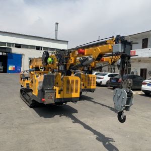 Wholesale Customized Spider Crawler Crane Diesel Engine And Electric Dual Power from china suppliers