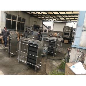 Siemens PLC Control Juice Pasteurization Machine 2000-5000kgs Per Hour