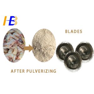 Shrimp Shell / Head Grinding Pulverizer Machine , Cryogenic Freezing Pulverizer