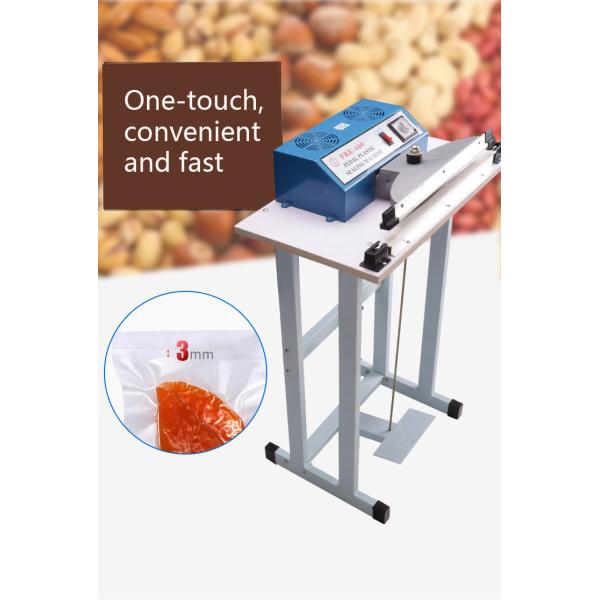 ZEQUAN FR500 Iron Body Foot Pedal Sealing Machine 500mm Sealing Length for Plastic Bag