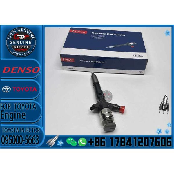 Hot sell Fuel injector common rail fuel injector 095000-5663 0950005663