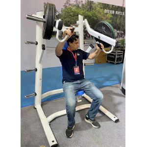 Wide Incline Chest Press Machine Gym Equipment Body Building Plate Loaded