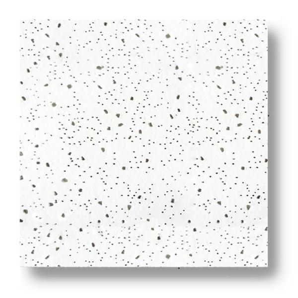 Decorative Material Reinforced Mineral Wool Fiber Ceiling Board / Panel