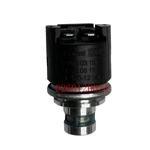 Excavator Construction Machinery Parts 24V Compressed Air Solenoid Valve 0260120024 0260120025