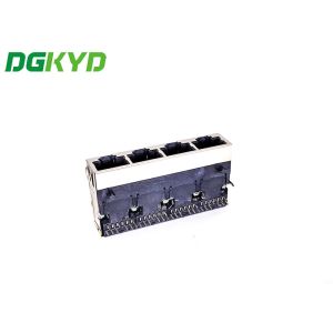 TAB UP Shielded 1X4 10G RJ45 Ethernet Connector