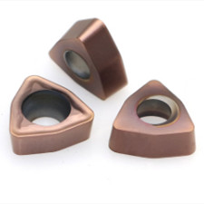 WCMX040208R-FN Carbide Cutting Indexable Drill Insert HRC 93