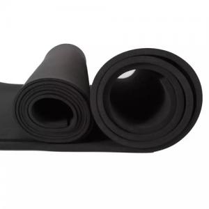 Wholesale Thickened black insulation neoprene cr rubber sheet mat roll from china suppliers