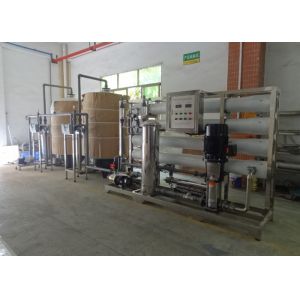 Automatic RO Water Treatment System For Dairy , Fruit Juice 8000lph