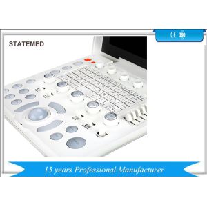 Notebook Type Color Doppler Ultrasound Scanner Usg For Human / Veterinary