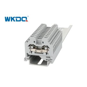 281-101 Rail Mount Wire Spring Terminal Block Connectors Center Marking For