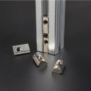 T-slot Nut Self Aligning Slide-in T-Nut With Ball Stainless Steel Spring