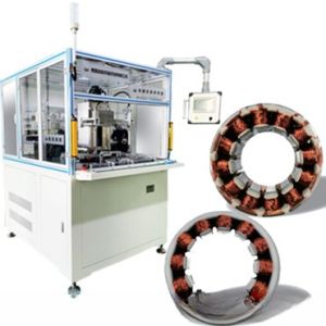 Motion Control System CNC Electric Stator Small Motor Coil Winding Machine for