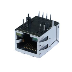 Wholesale ARJM11A1-809-KB-ER2-T Ethernet RJ45 8p8c Modular Connector 2.5G Magnetic from china suppliers