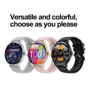 Health Monitor Women's Bluetooth Watch Amoled Calling Smartwatch For Android IOS