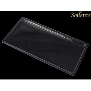 MCPCB Array Rectangular Plastic Led Lens Cover For Solar Led Light