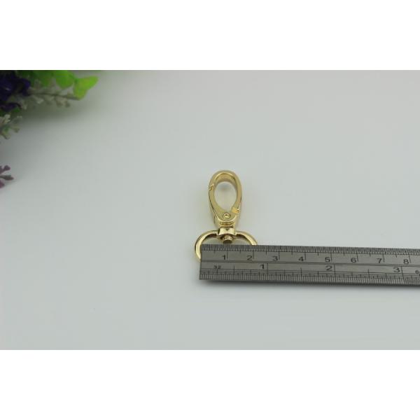 Bag parts various color 4 size metal swivel eye dog leash snap hook wholesales