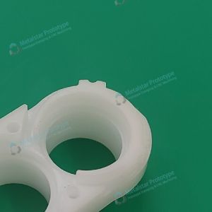 Customized HDPE plastic CNC prototype machining used for vehicles