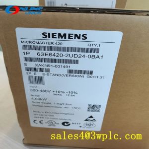 China 6SE6420-2UD24-0BA1 SIEMENS MICROMASTER 420 Series AC Drive on sale
