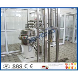 Plastic Pouch / Bottle Package Liquid Dairy Processing Plant 200ml 500ml 1000ml
