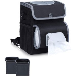 Custom Wholesale Portable Cheap Waterproof 100% Leak Proof Car Trash Can With