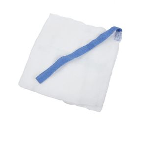 Folded Edges White Lap Sponge Abdominal Pad Gauze For Hospital