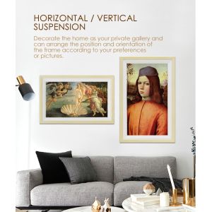 43Inch Rechargeable Photo Frame Digital Slideshow Picture Frame LCD Display