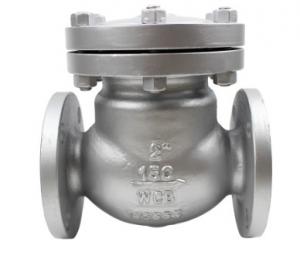 China Dn40 - Dn600 Industrial Control Valves Pn16 Stainless Check Valve One Way on sale