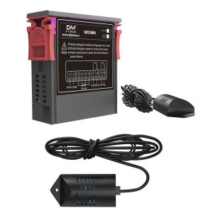 SHT2000 Digital Humidity Controller LED Hygrometer Power Switch CE